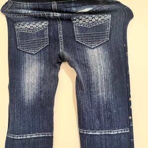 Jean jeggins ( fit like leggings with invisible pockets style)